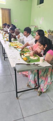 Sri Lalitam Celebrates Spiritual Unity with a Special Lunch Offering