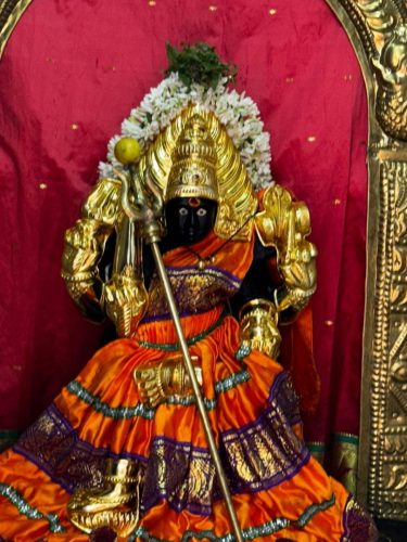 Divine Grace of Muthumariyamman in Kavacha Alankara
