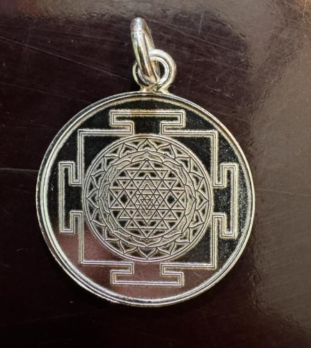 Sri Chakra Silver Coins and Dollar